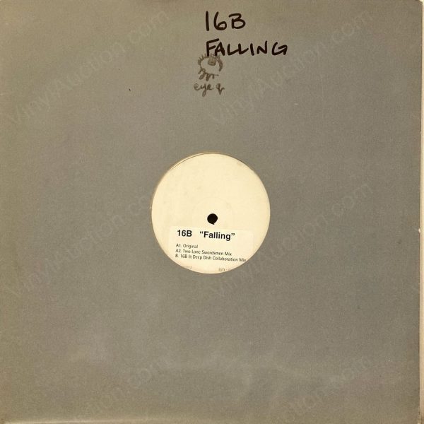 16b ‎– Falling (vinyl, 12″, Promo, White Label) 12-inch-vinyl