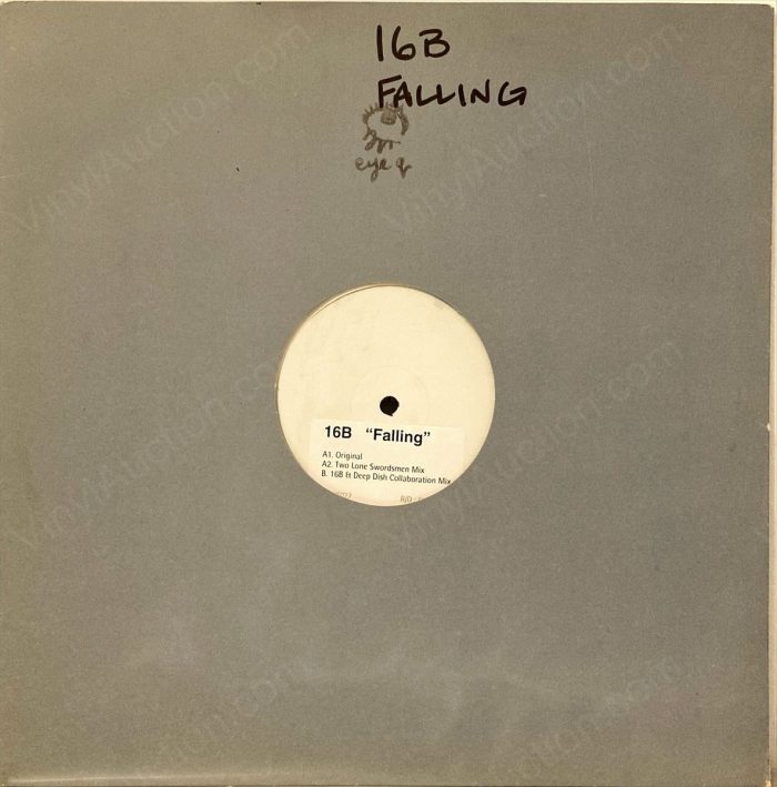 16b ‎– Falling (vinyl, 12″, Promo, White Label) 12-inch-vinyl