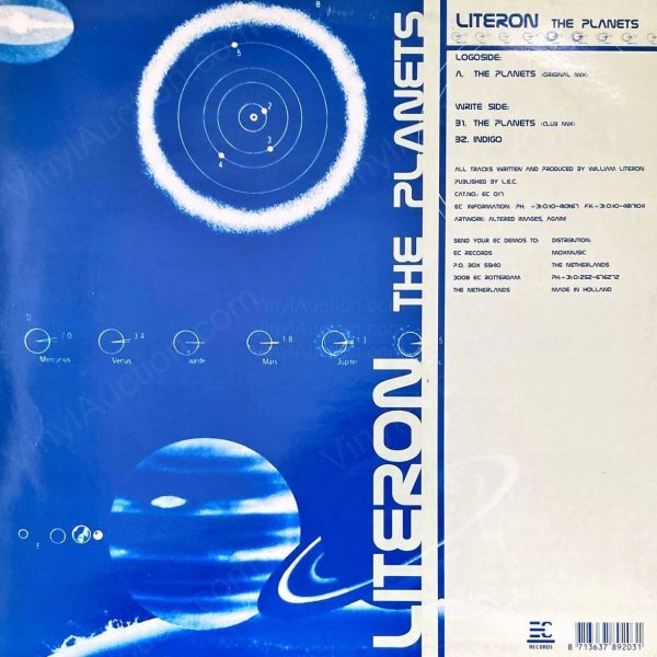 Literon – The Planets (12 inch Vinyl, 1997) 12-Inch Vinyl VinylAuction