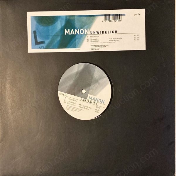 Manon – Unwirklich (12 inch Vinyl, 1999) 12-Inch Vinyl VinylAuction