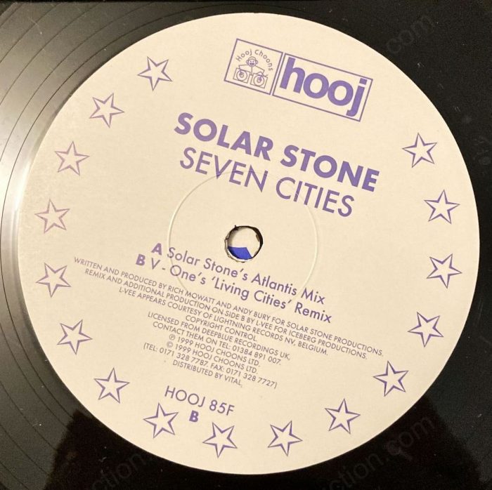 Solarstone – Seven Cities (12″ Vinyl, 1999) 12-Inch Vinyl VinylAuction