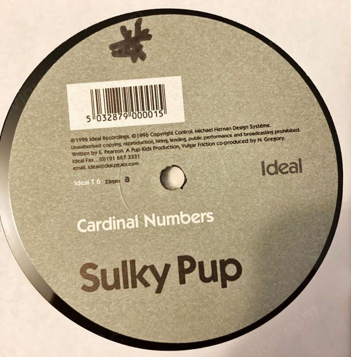 Sulky Pup – Cardinal Numbers (12″ Vinyl, 1996) 12-Inch Vinyl VinylAuction