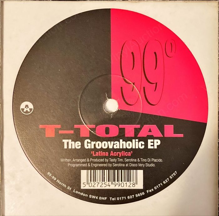 T-Total – The Groovaholic EP (12″ Vinyl, 1997) 12-Inch Vinyl VinylAuction