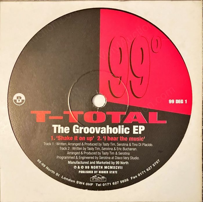 T-Total – The Groovaholic EP (12″ Vinyl, 1997) 12-Inch Vinyl VinylAuction