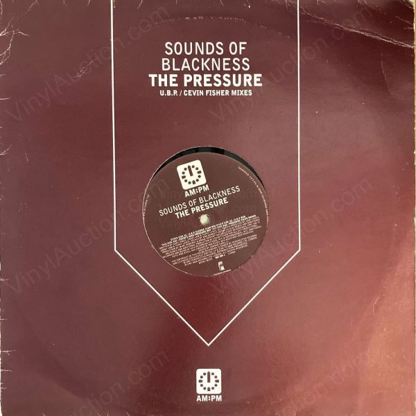 Sounds Of Blackness – The Pressure (U.B.P. / Cevin Fisher Mixes) (12 inch Vinyl, 1998) 12-Inch Vinyl VinylAuction